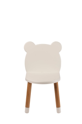 صندلی عروسکی خرس (کرم)