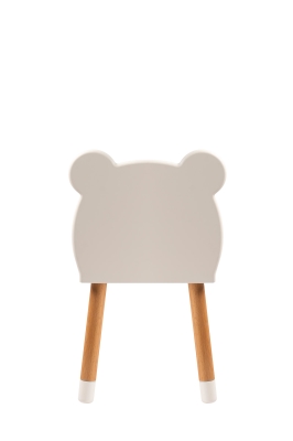 صندلی عروسکی خرس (کرم)