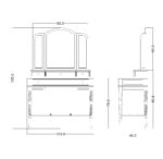 خرید میز آرایش ویان